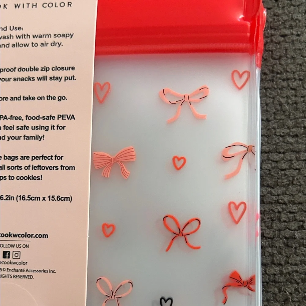 CWC Floral Reusable Storage Bags - Picture 5 of 5